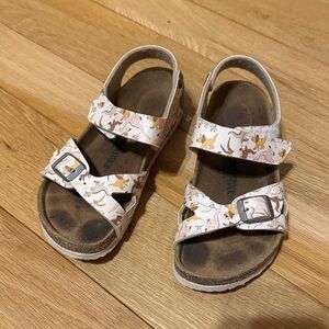 Kids Birkenstock Sandals with dinosaurs